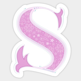 Letter S Sticker